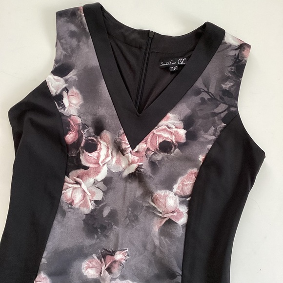 SMASHED LEMONS body con midi dress (#i2) - Picture 2 of 8